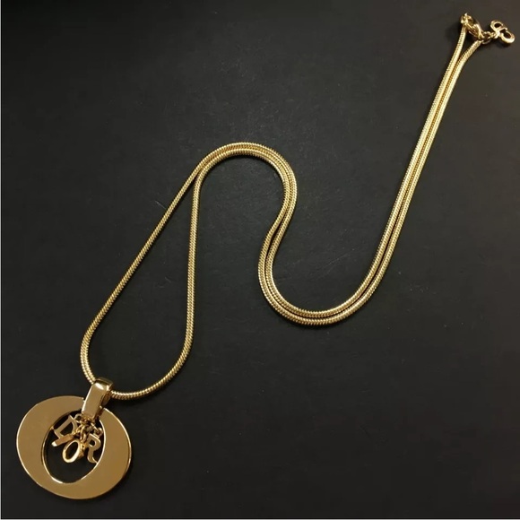 Christian Dior Gold Tone Necklace - Picture 2 of 8